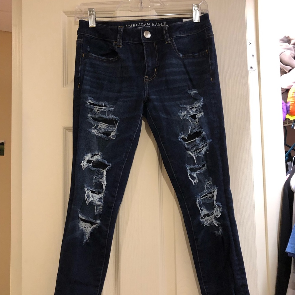 “360* Super stretch” jeans